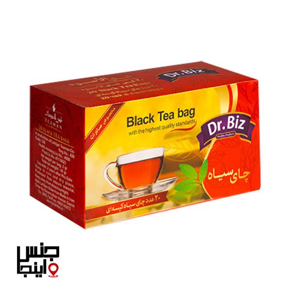 چای سیاه کیسه ای تیمن دکتر بیز